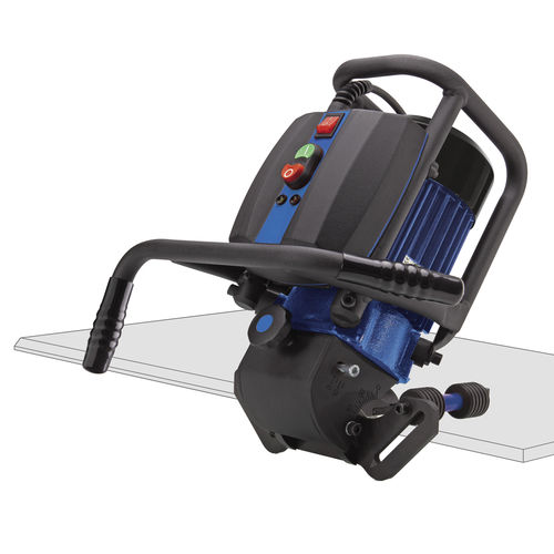 Chanfreineuse électrique - SKF 25 - BDS Maschinen GmbH - Germany - portable / de préparation de soudage / de tôle