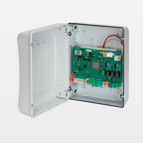 Carte de contrôle de mouvement mono-axe - E124  - FAAC SpA - USB / électronique / pour portail à battant