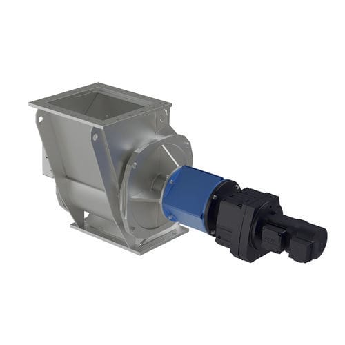 Écluse rotative pour transport pneumatique - ZST  - Jaudt Dosiertechnik Maschinenfabrik GmbH - pour matériau en vrac / tangentielle / socle carré