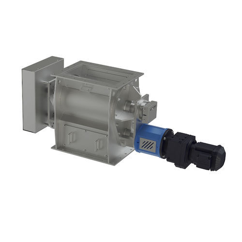 Écluse rotative pour transport pneumatique - ZSR - Jaudt Dosiertechnik Maschinenfabrik GmbH - pour matériau en vrac / socle carré / ATEX