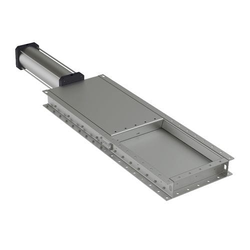 Vanne à glissière - FS140  - Jaudt Dosiertechnik Maschinenfabrik GmbH - manuelle / à commande pneumatique / électrique