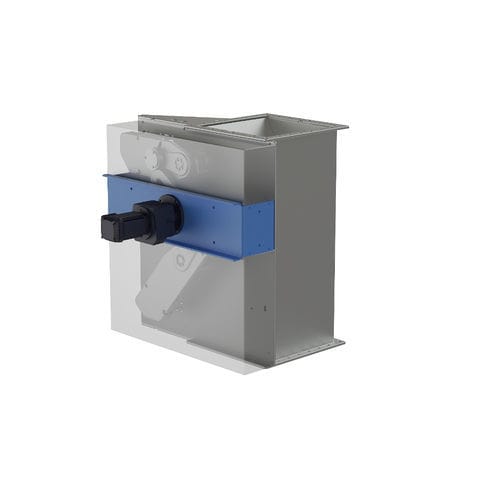 Vanne à disque - DPK - Jaudt Dosiertechnik Maschinenfabrik GmbH - pneumatique / soudée / pour bride