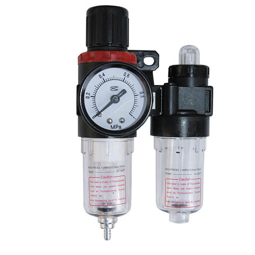 Filtre régulateur lubrificateur à air - AFC series - WENZHOU HOLID Automation Equipment CO.,LTD. - sous pression / compact
