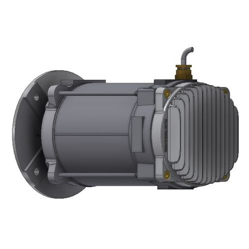 Moteur asynchrone - Elnor Motors - AC / 220 V / ATEX