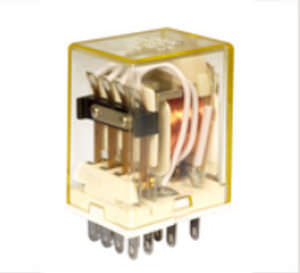 Relais électromécanique 12 Vcc - 37 series - O/E/N India Ltd. - 110 Vcc / 220 Vca / 2NF