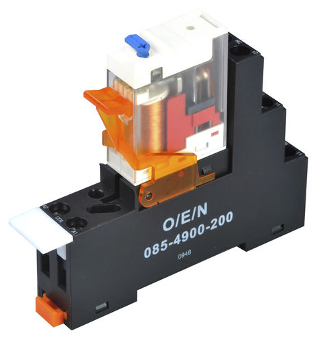 Relais électromécanique 12 Vcc - 85 series - O/E/N India Ltd. - miniature / sur rail DIN / de puissance