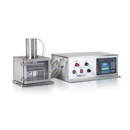 Capsuleuse à vide - MVP - Cozzoli Machine Company - semi-automatique / multi contenant / pour l'industrie pharmaceutique