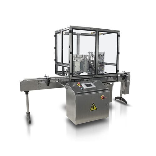 Boucheuse visseuse rotative - CM series - Cozzoli Machine Company - automatique / pour flacon / pour l'industrie pharmaceutique