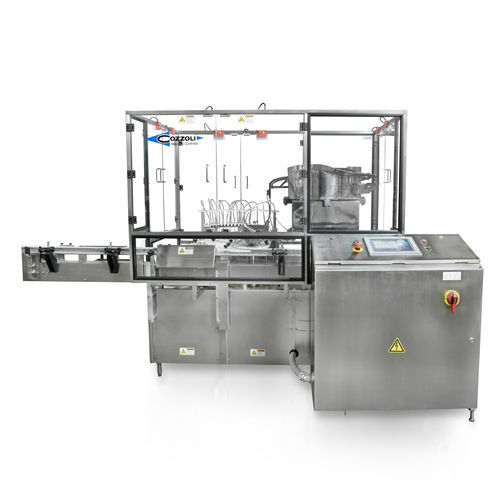 Remplisseuse / boucheuse automatique - CR series - Cozzoli Machine Company - pour produits pharmaceutiques / à mouvement continu