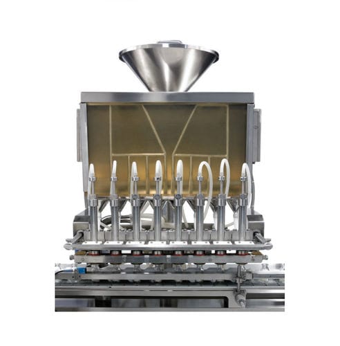 Remplisseuse automatique - PF - Cozzoli Machine Company - de bouteilles / pour poudre / pour l'industrie pharmaceutique