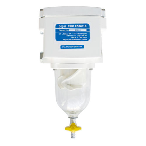 Filtre séparateur à eau - SWK-2000-18 Single - Separ of the Americas, LLC - à gasoil