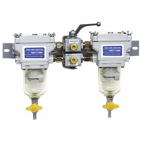 Filtre séparateur à carburant - SWK-2000-5 series - Separ of the Americas, LLC - à eau