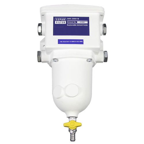 Filtre séparateur à carburant - SWK-2000-18 series - Separ of the Americas, LLC - à eau