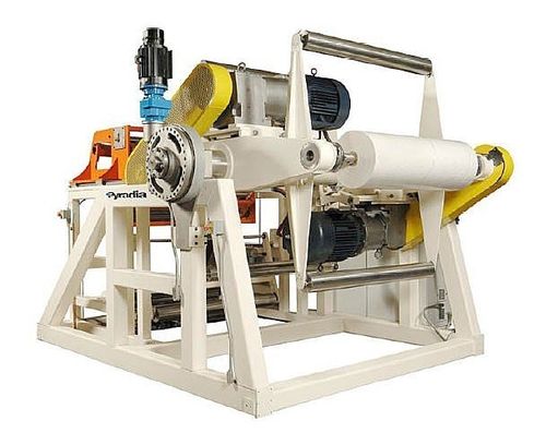 Enrouleuse de film - TREW series - Pyradia - pour ligne d'extrusion