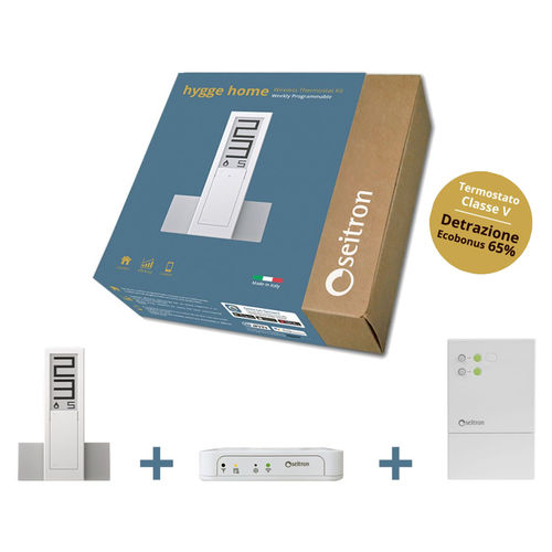 Thermostat électronique - KTY003 - Seitron SpA - programmable / pour chaud et froid / sans fil
