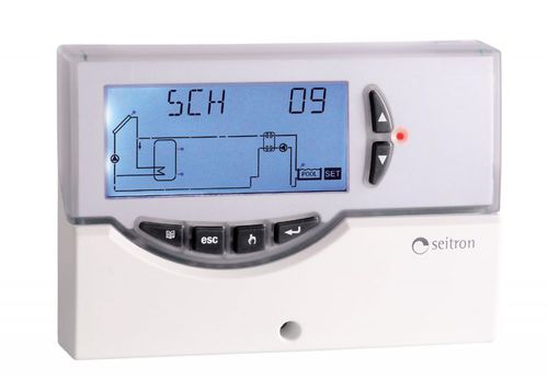 Contrôleur de température numérique - TST02M - Seitron SpA - thermoélectrique / pour collecteur solaire