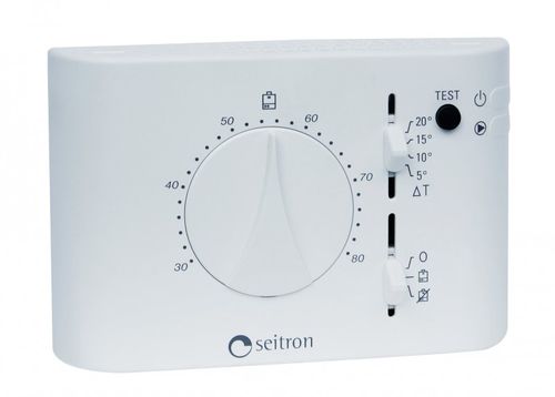 Contrôleur de température analogique - TST01M - Seitron SpA - thermoélectrique / pour collecteur solaire