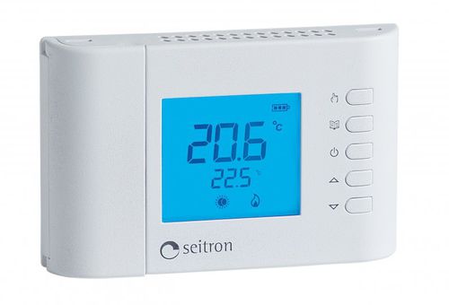 Thermostat réglable - TRD01B - Seitron SpA - d'ambiance / avec sonde de température / sans fil