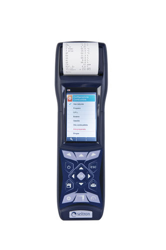 Analyseur de gaz d'échappement - Chemist 600 - Seitron SpA - de gaz / de température / portable