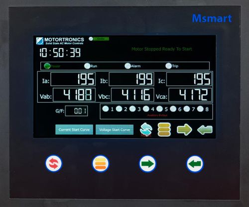 IHM d'information - Msmart - Motortronics - tactile / encastrable / robuste