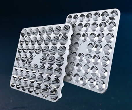 Réflecteur optique pour éclairage - KCLP48CRSM Series - KHATOD OPTOELECTRONIC S.r.l. - pour LED / carré