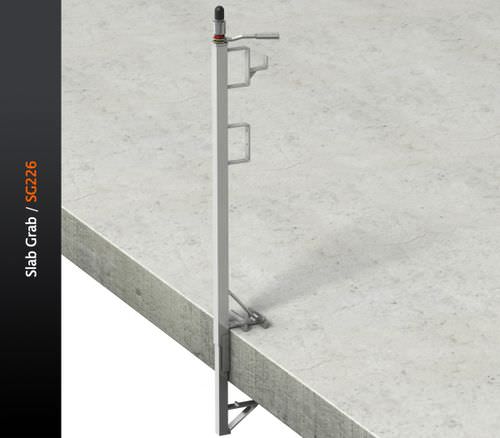Base de clôture temporaire - Slab Grab - SG4226 - Integrity Worldwide Inc.