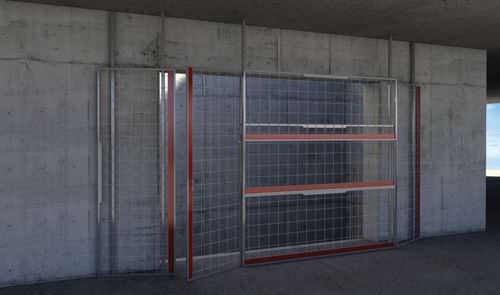 Clôture de sécurité - Elevator Shaft Working Cage - ES - Integrity Worldwide Inc.