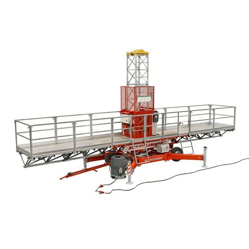 Plateforme sur mât mono-mât - Kosmos SC4000 - Scanclimber Oy