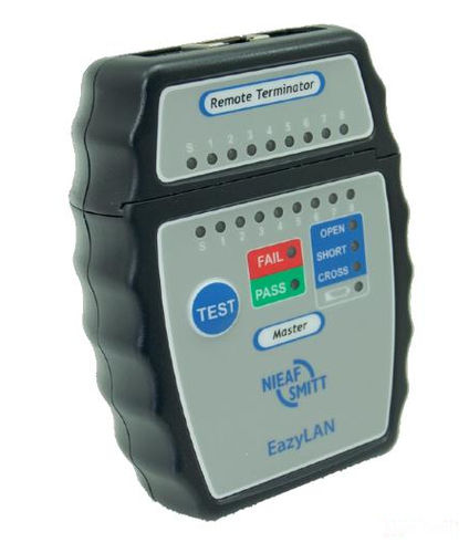 Testeur de réseau LAN - EazyLAN - Mors Smitt BV - de câblage / portable