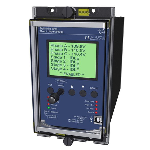Relais de surveillance de surtension - MS2V67-S series - Mors Smitt BV - de sous-tension / temporisé / numérique