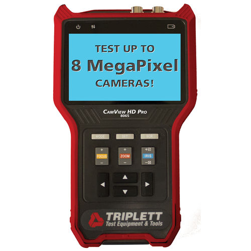 Appareil de test pour réseaux de télécommunication - CamView HD Pro 8065 - Triplett - à caméra / portable