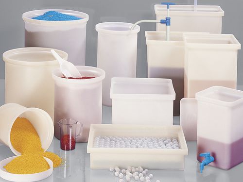 Caisse en plastique - 3440 series - Bürkle - pour échantillons / gerbable