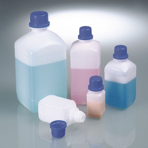 Flacon cylindrique - 0340 series - Bürkle - en HDPE / pour laboratoire / à visser