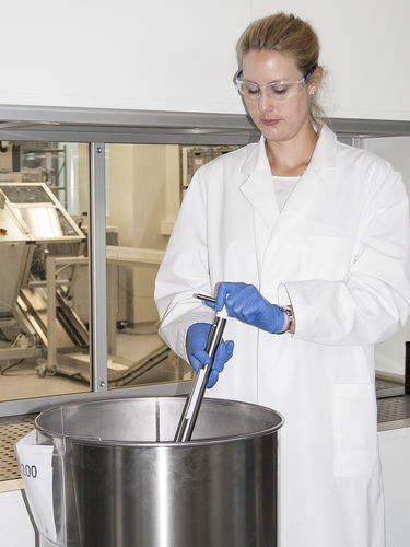 Échantillonneur de poudre - 5316 / 5317 - Bürkle - pour granulés plastiques / pour produits en vrac / pour granulé