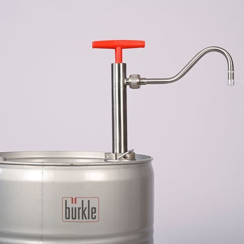 Pompe vide-fût - 5601-0400 - Bürkle - à piston / à eau / pour produits chimiques