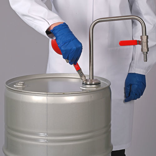 Pompe centrifuge - 5603-1000 - Bürkle - à eau / pour solvant / manuelle