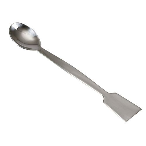 Spatule pour laboratoire - 5386-0020 - Bürkle - pour échantillons / cuillère / en acier inoxydable
