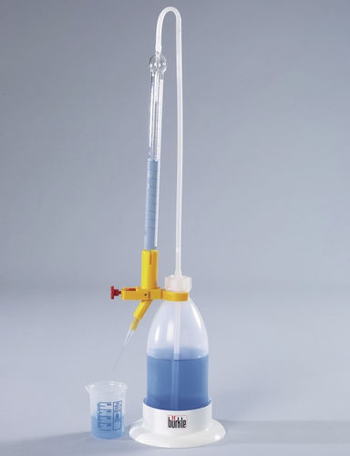 Burette de titration - 9695 series - Bürkle - en verre borosilicaté / résistant aux produits chimiques / en verre borosilicaté