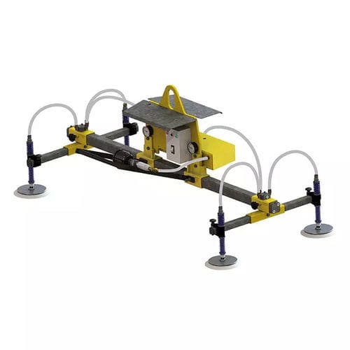 Palonnier à ventouse monopoutre - H-4Q-500 P - VACU-LIFT Transportsysteme GmbH - pour tôle / pour charges lourdes / horizontal