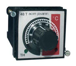 Relais de protection de température - 48T102A - acim jouanin - à montage sur panneau