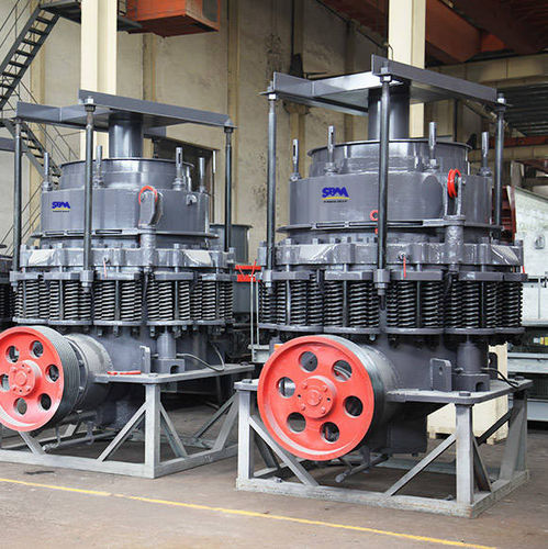 Concasseur à cône ressort - CS series - Shibang Industry & Technology Group Co., Ltd. - stationnaire / pour les matières minérales / fin