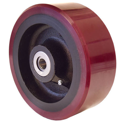 Roue à bandage - UW  - RWM Casters - en polyuréthane / à billes / 80 shore A