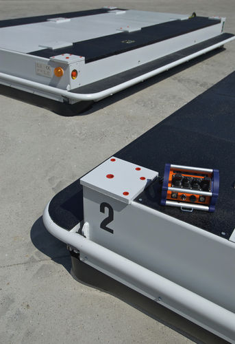 Chariot automoteur sur batterie - TPP 10 - Seaqx NV - à 2 essieux / pour fortes charges / élévateur
