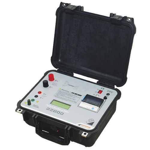 Microhmmètre numérique - CRM 100B+ - SCOPE T&M Pvt. Ltd. - portable / à faible résistance / 4 fils