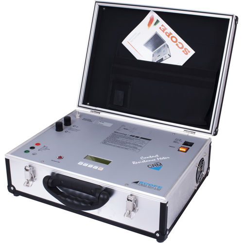 Microhmmètre numérique - CRM 100C  - SCOPE T&M Pvt. Ltd. - portable / à faible résistance / durci