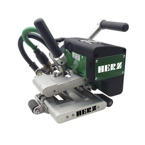 Machine de soudage à air chaud - MionPro - Herz GmbH - par coin chauffant / manuelle / compacte