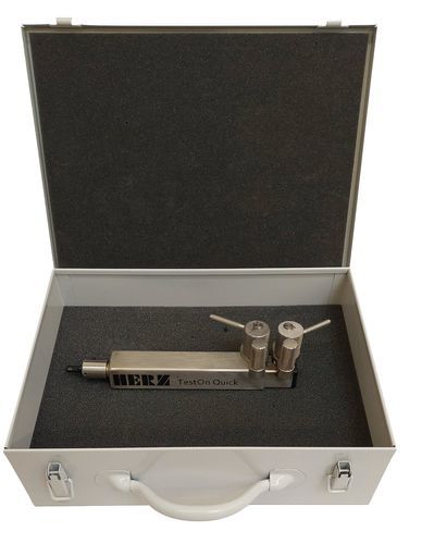Machine d'essai d'élongation - TestOn Quick - Herz GmbH - manuelle / pour films et produits fins / pour laboratoire