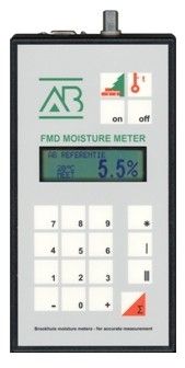 Humidimètre pour matériaux solides - FMD6 - Brookhuis Micro-Electronics - capacitif / avec afficheur numérique / portable