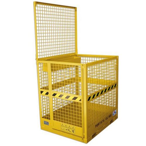 Plateforme élévatrice montée sur chariot élevateur - max. 400 kg, 1 000 x 1 000 x 2 100 mm | CRM series - Boscaro s.r.l.