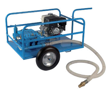 Pompe à boue - 5 - 9 hp  - GEOMATECH SAS - à moteur thermique / à amorçage standard / industrielle